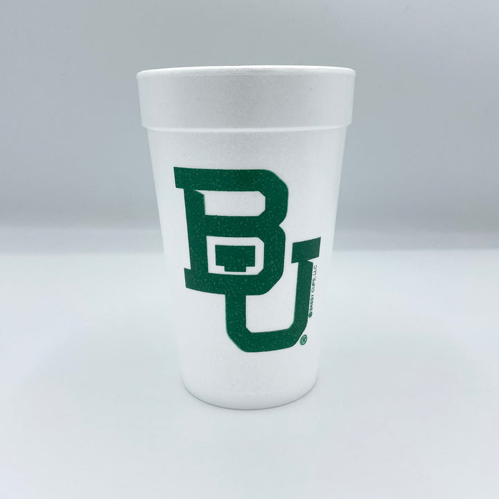 Baylor Styrofoam Cups