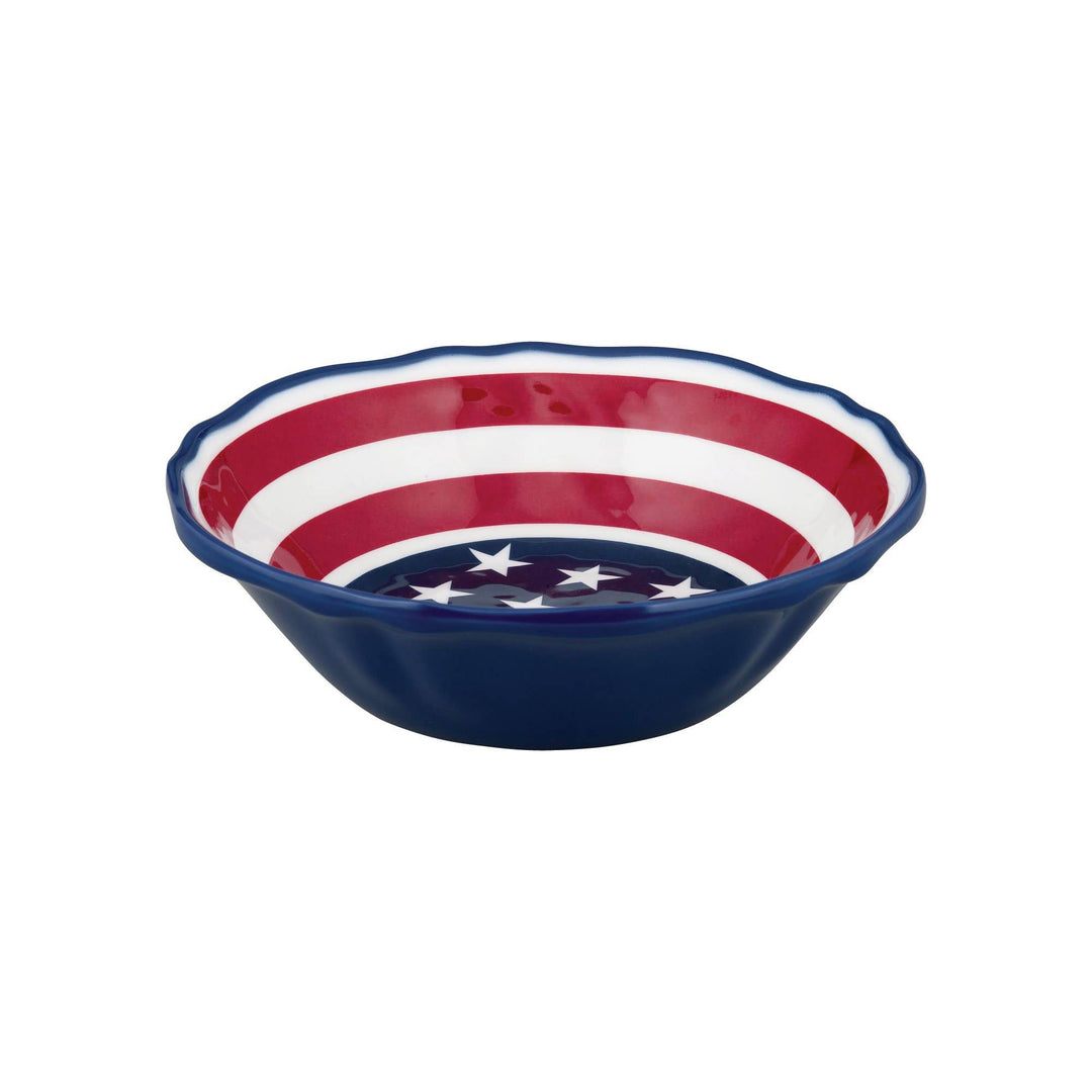 American Flag Melamine Bowl