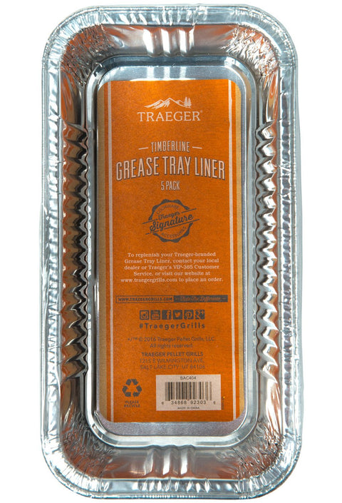 Traeger Timberline Grease Pan Liner - 5 Pack