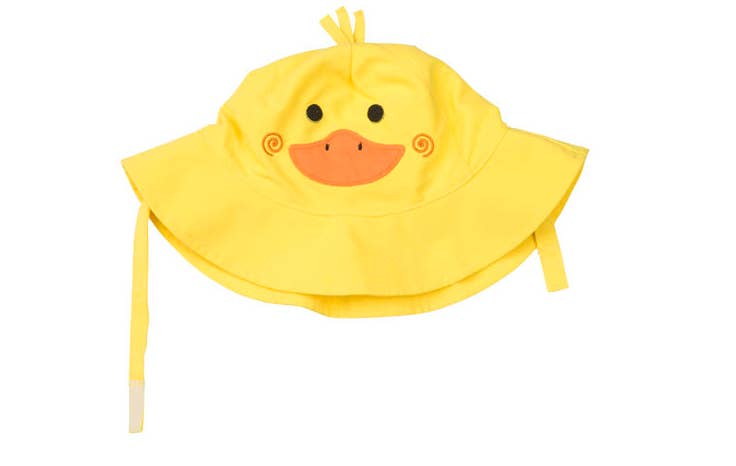 Zoocchini - Baby Sun Hat - Puddles the Duck