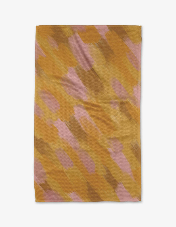 Geometry - Cute Autumn  Vibes Tea Towel