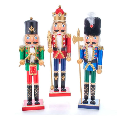 King and Soldier Nutcracker Assortment