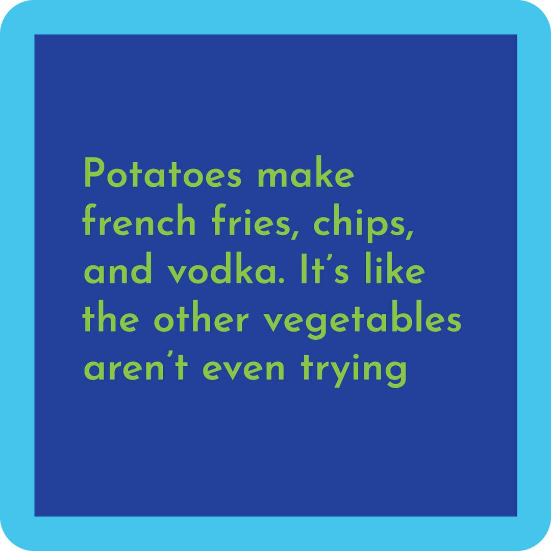 Drinks on Me - Coaster - Potatoes