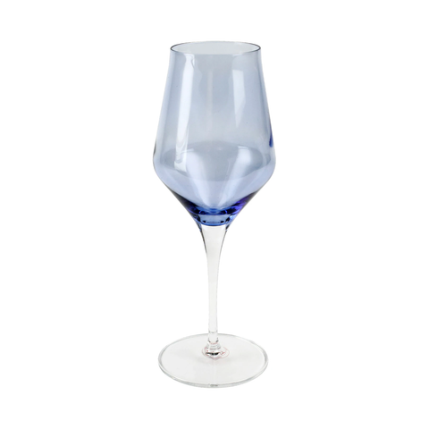 Vietri - Contessa Water Glass - Blue