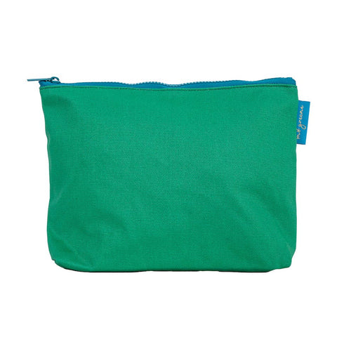 Large Zip Toiletry Bag - Green