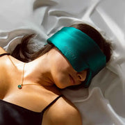 Drowsy - Luxury Sleep Mask - Green Sapphire