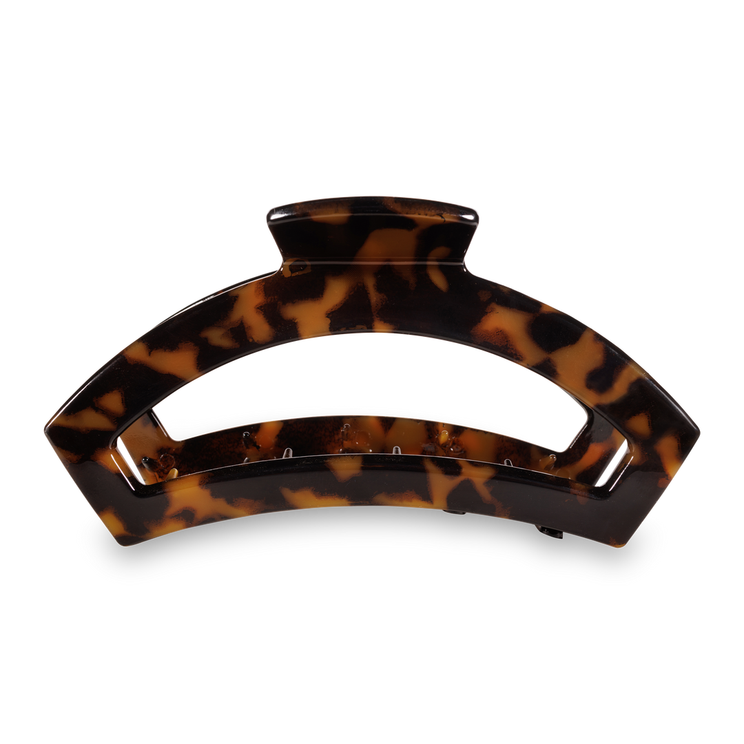 TELETIES Open Hair Clip Tortoise