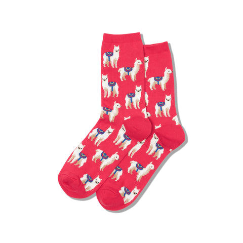 Hot Sox - Women's Socks - Llamas