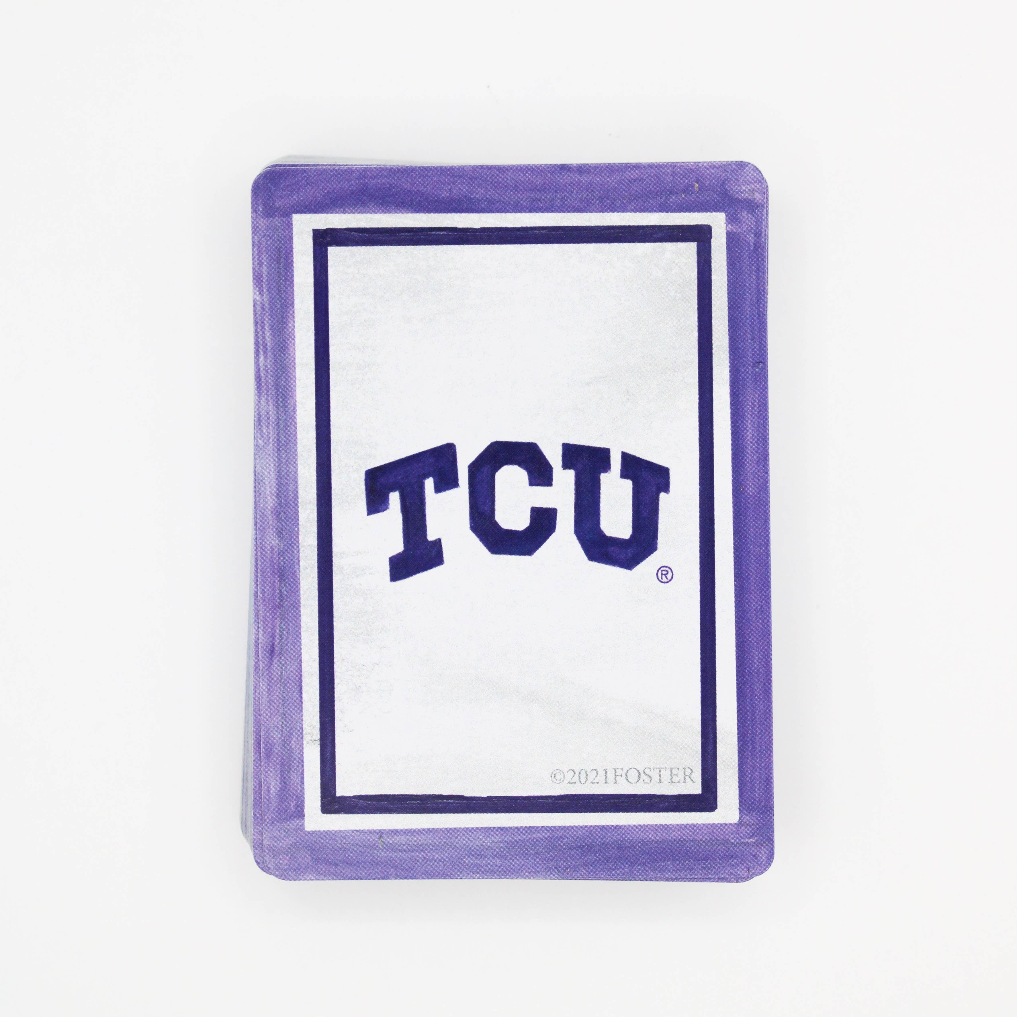 Tcu Bluecard FOSTER TCU Playing Cards – Sunset & Co.