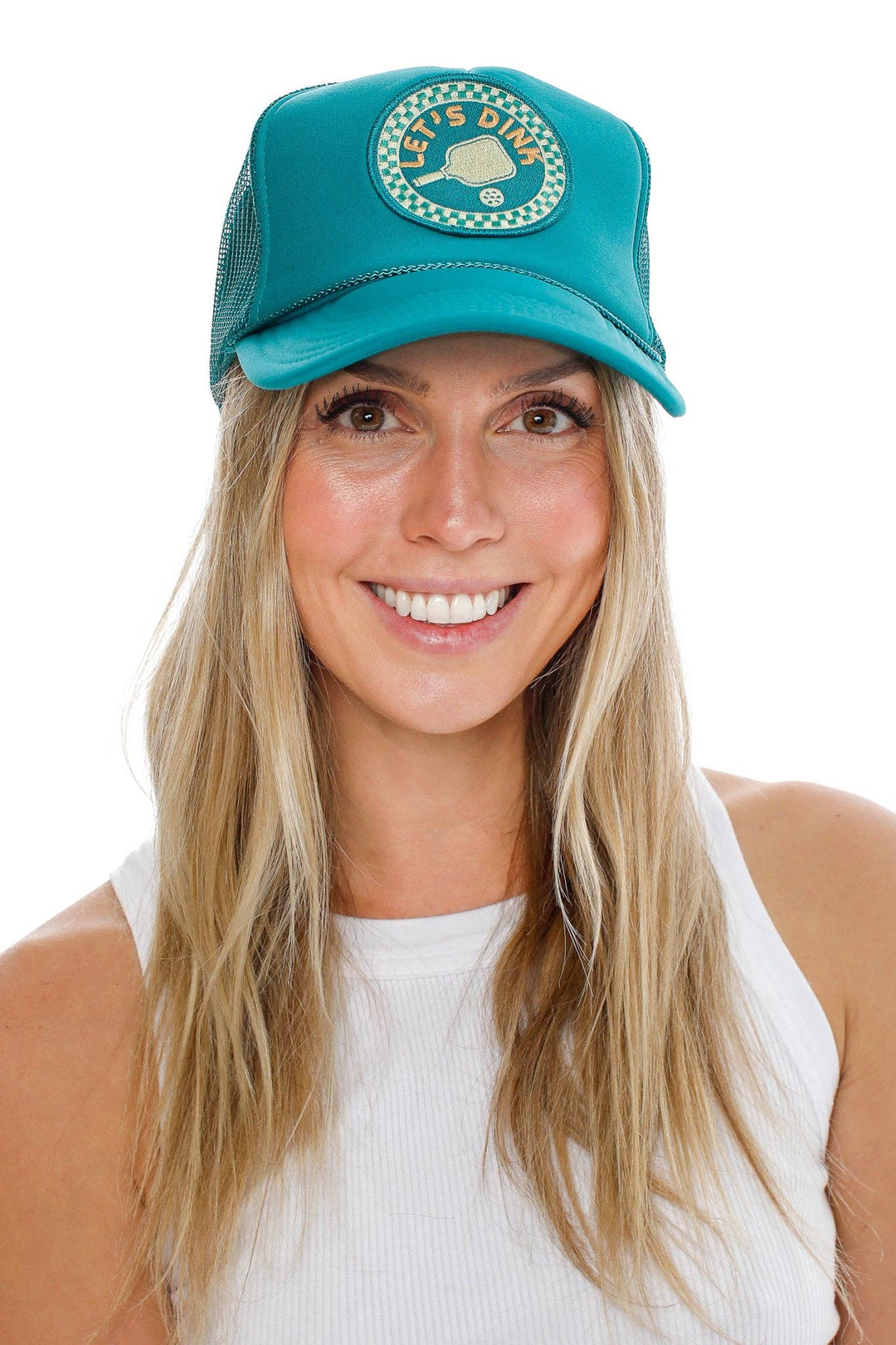 Teal Pickle Ball Hat