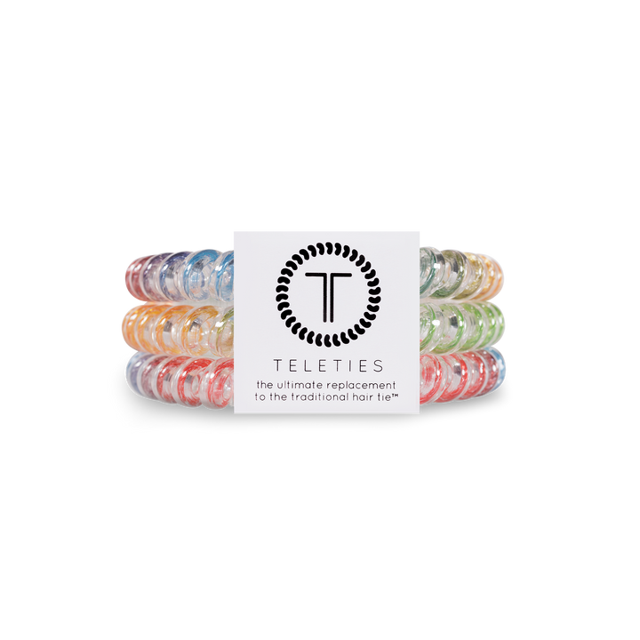 TELETIES Hair Ties Rainbow Rope