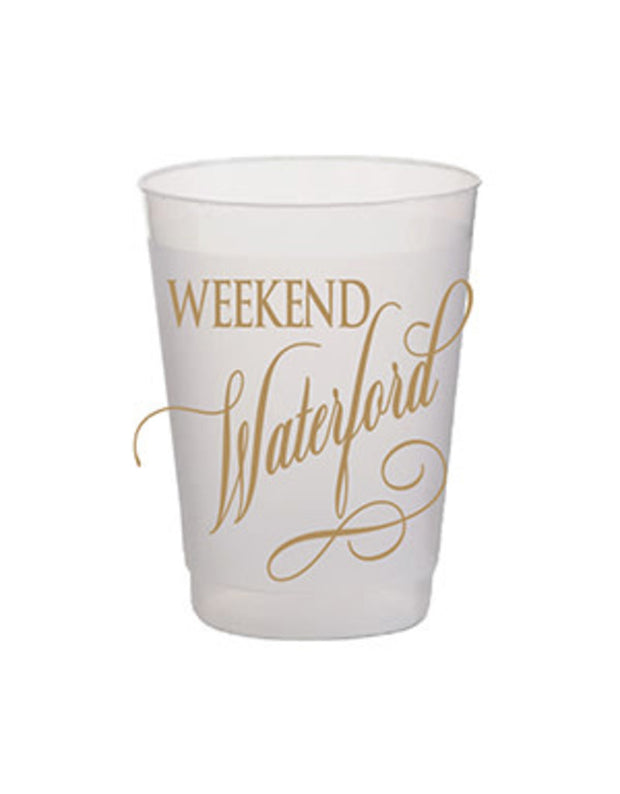 Weekend Waterford Frost Flex Cups