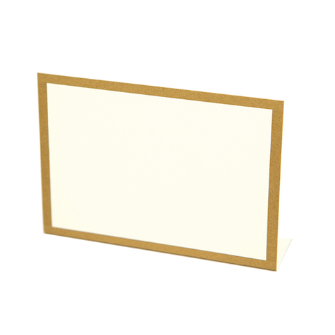 Hester & Cook - Gold Foil Frame Placecards