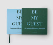 Printworks - Guest Book - Green & Blue