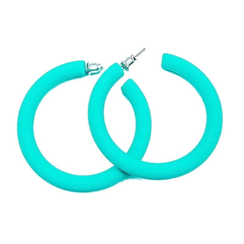 Turquoise Loop Earrings