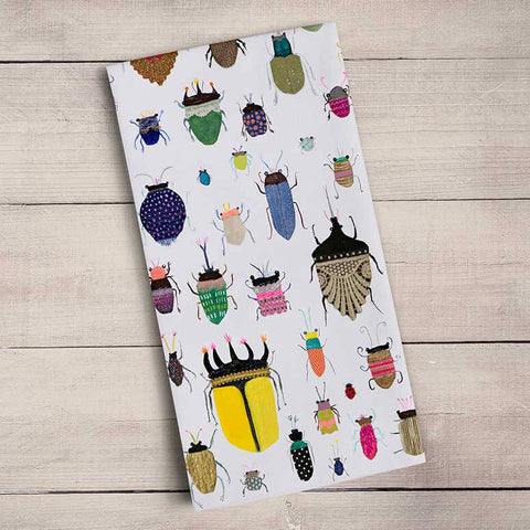 Insect Friends Tea Towel