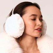 Lele Sadoughi - Ivory Faux Fur Pearl Earmuffs