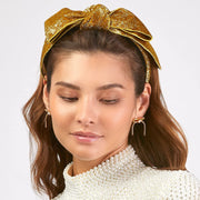 Lele Sadoughi - Gold Bow Stud Earrings