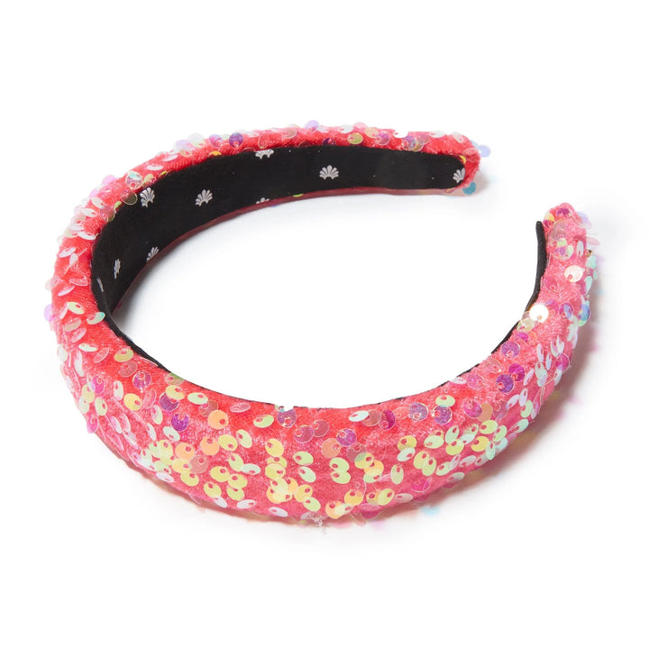 Lele Sadoughi - Sequin Alice Headband - Diva Pink