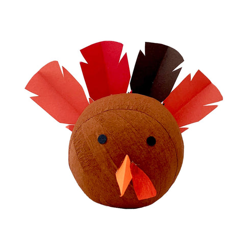 Thanksgiving Mini Turkey Surprise Ball