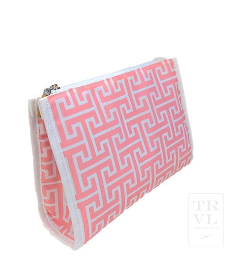TRVL Design - Roadtripper Pouch - Shell Pink White