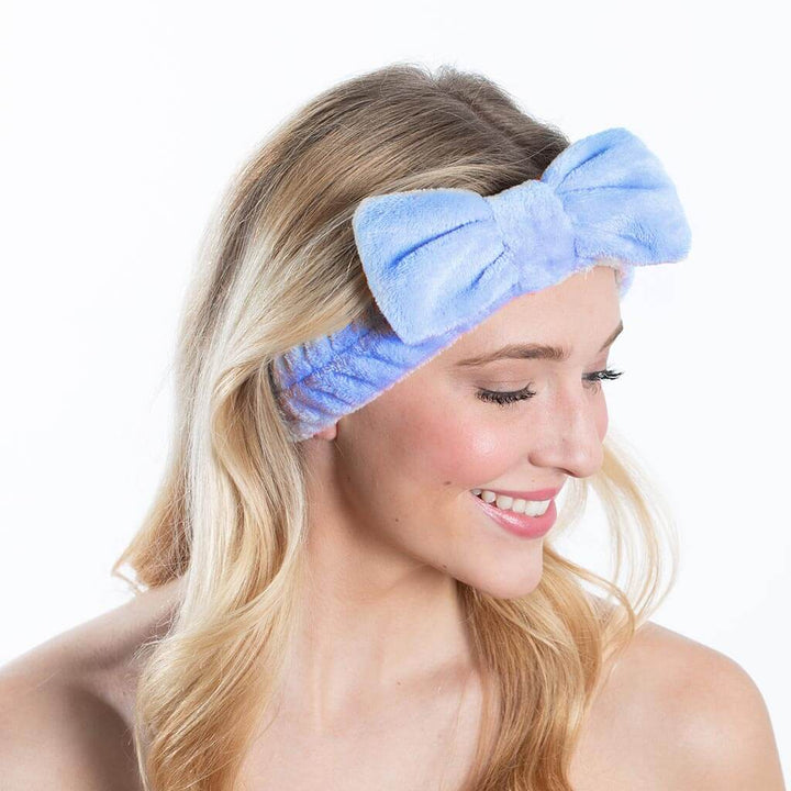 Bella il FIore Plush Bow Spa Headband