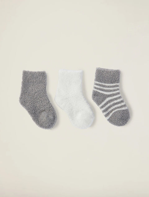 Barefoot Dreams - CozyChic Lite® Infant Sock Set - Assorted Colors