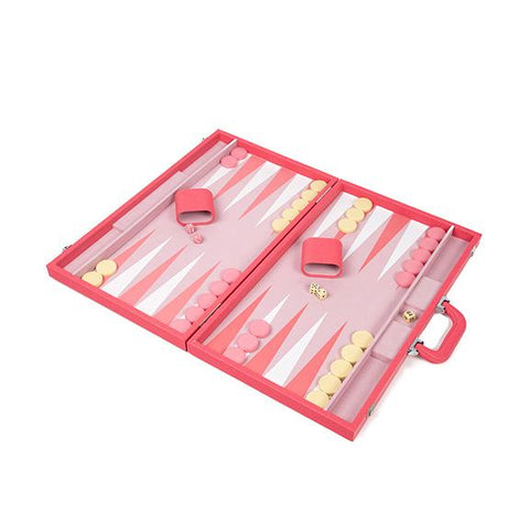 Backgammon Set - Onyx Pink