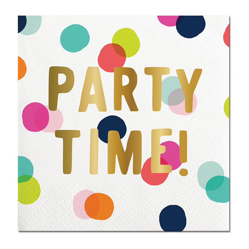 Beverage Napkins - Party Time