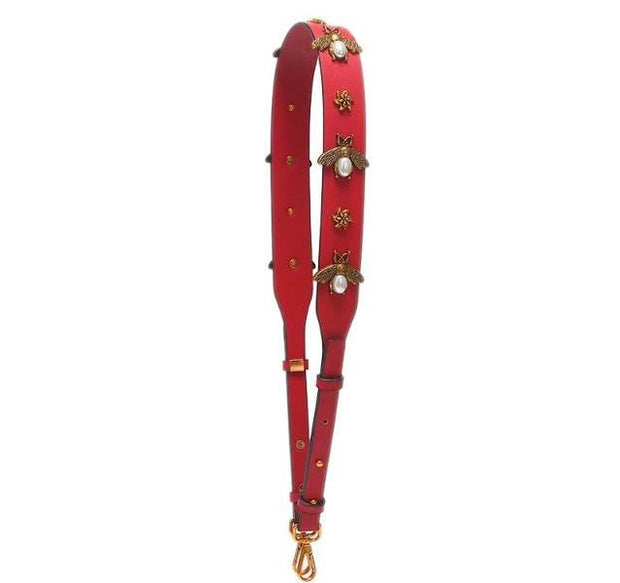 Bee Strap in Red