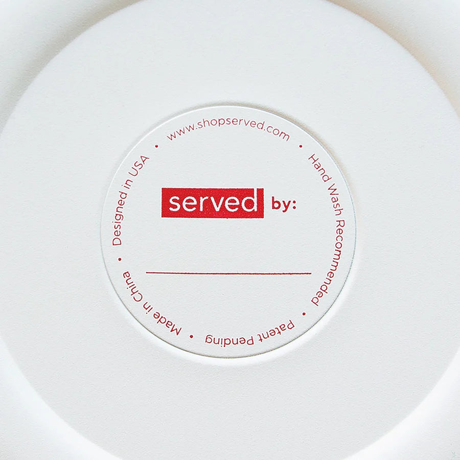 Served Vacuum-Insulated Serving Bowl White Icing