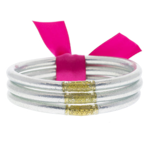 Silver All Weather Bangles