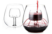 Chevalier Collection - Wine Aerating Stemless Glass Set