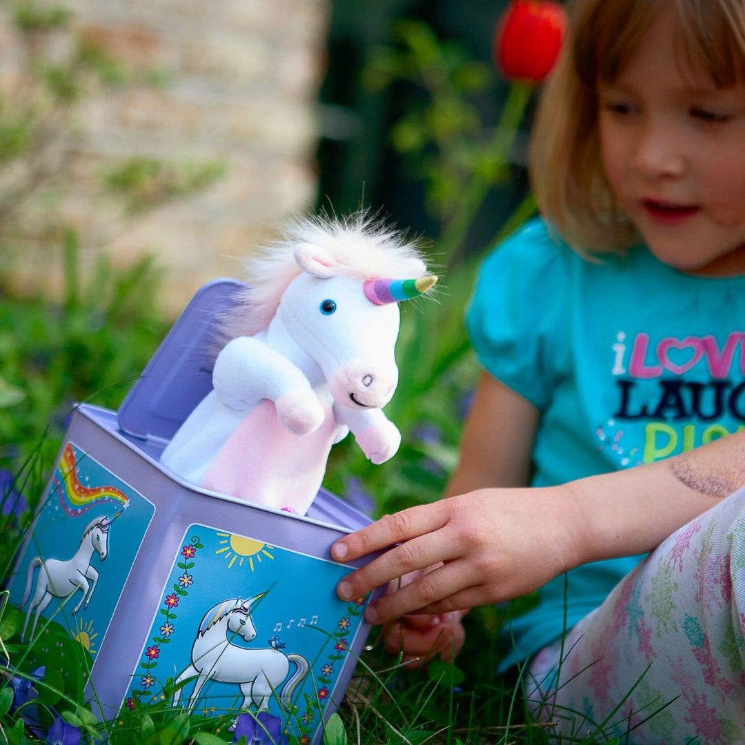 Jack Rabbit Creations Jack-in-the-Box Unicorn