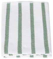 Basketweave Elm Green Dishcloths